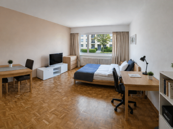 Loft Moderne Épuré – Luminosité et Design Minimaliste
