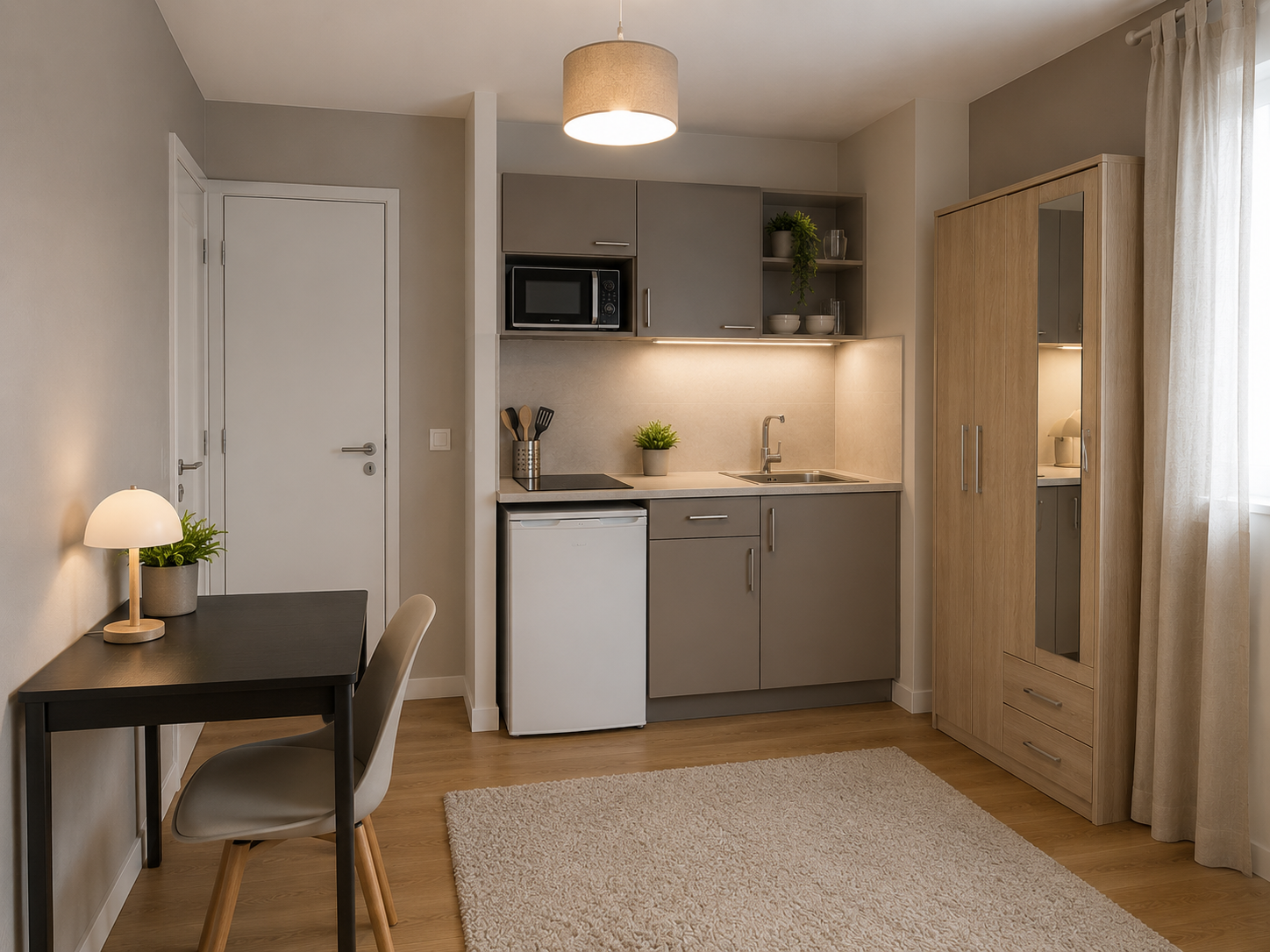 2 Appartement Contemporain Lumineux – Confort et Style Moderne