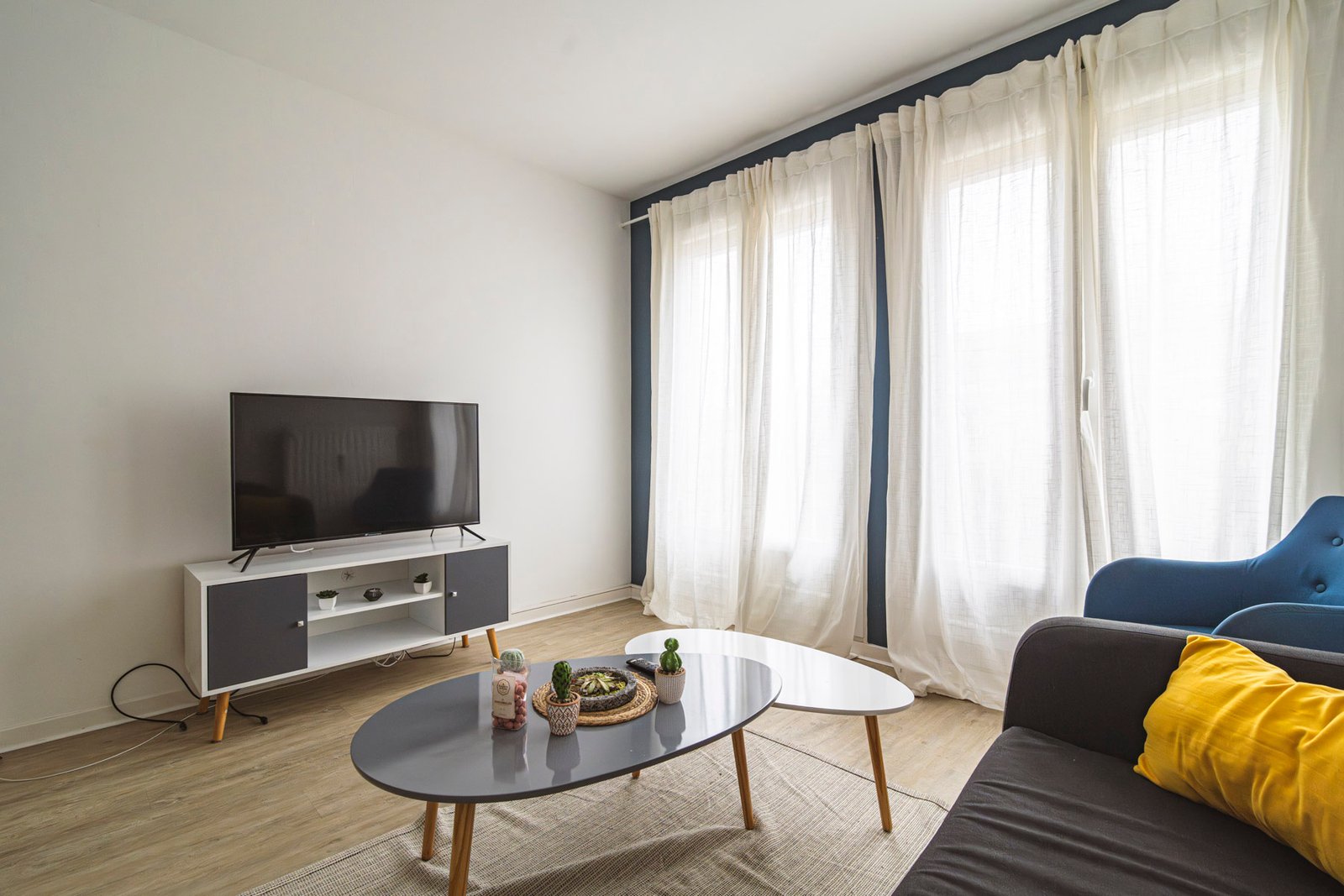 Appartement meublé de 84.66m² à louer à Reims