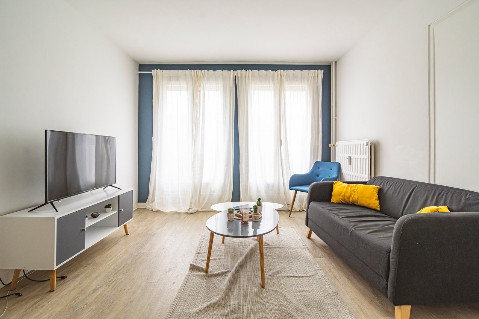 Appartement meublé de 84.66m² à louer à Reims